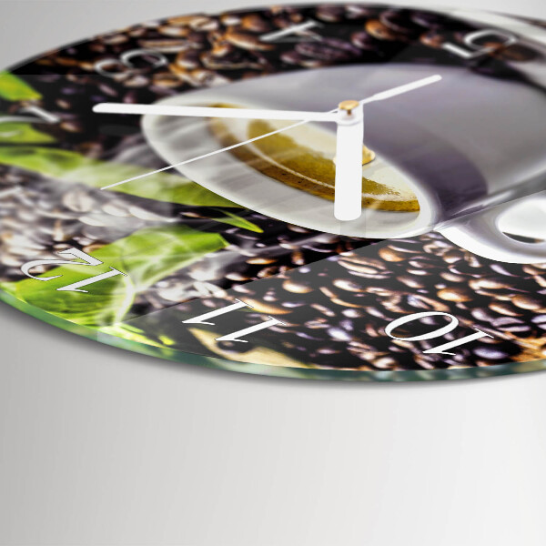 Orologio rotondo Tazza di caffè