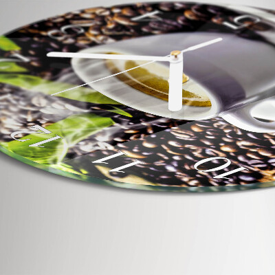 Orologio rotondo Tazza di caffè