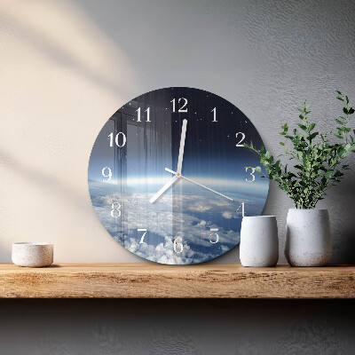 Orologio rotondo L'universo della Terra