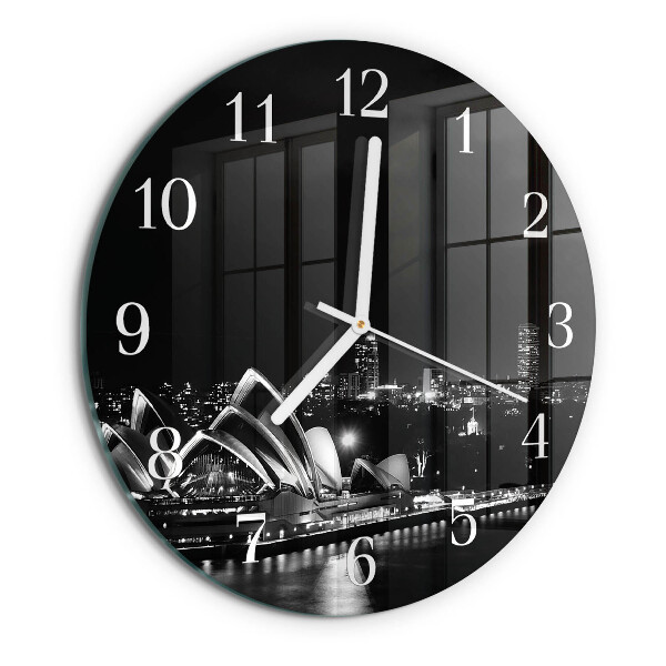 Orologio rotondo orizzonte di Sydney