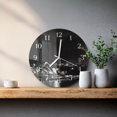 Orologio rotondo orizzonte di Sydney
