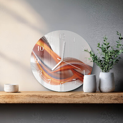 Orologio rotondo Fumo astratto