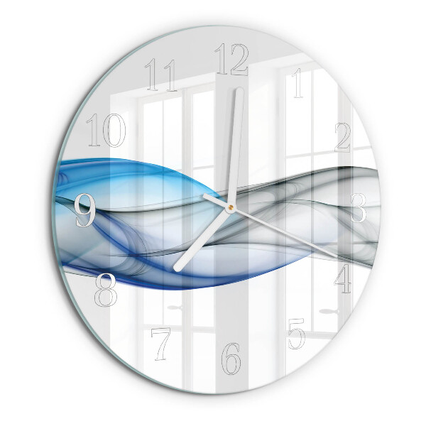 Orologio rotondo Fumo astratto