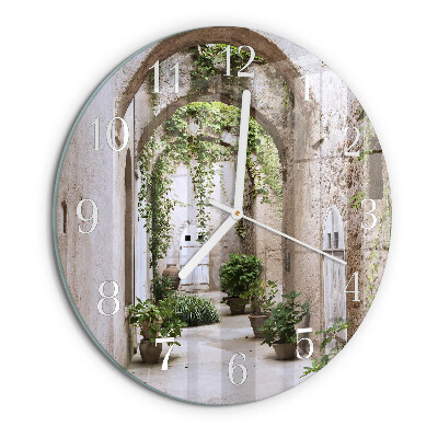 Orologio rotondo Piante da viale