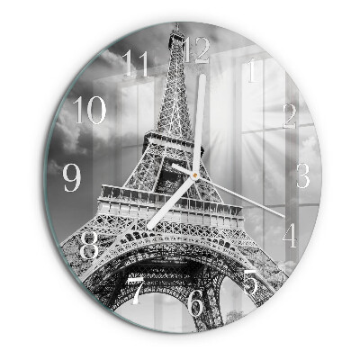 Orologio rotondo Torre Eiffel Parigi
