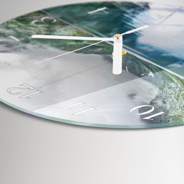 Orologio rotondo Lago di montagna