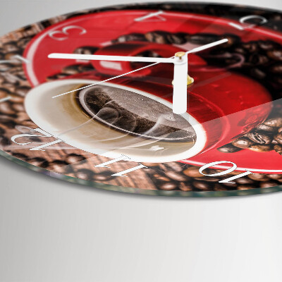 Orologio rotondo Tazza di caffè