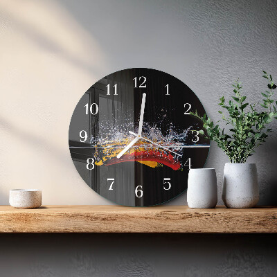 Orologio rotondo peperoncini