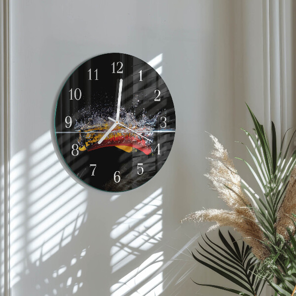 Orologio rotondo peperoncini