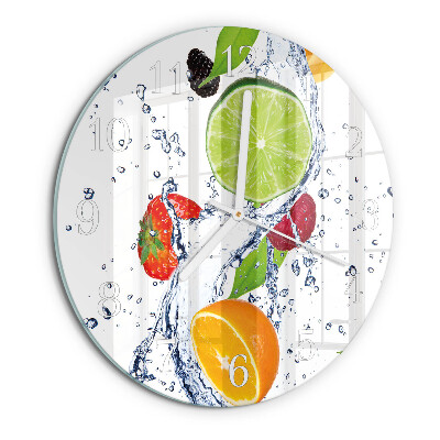 Orologio rotondo Frutta Limone