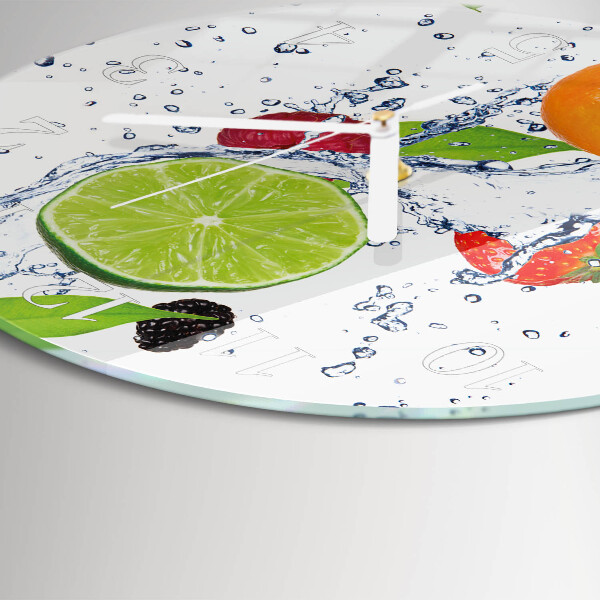 Orologio rotondo Frutta Limone