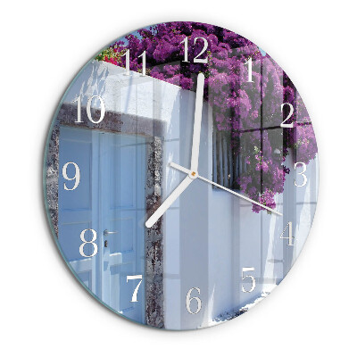 Orologio rotondo Fiori per la casa