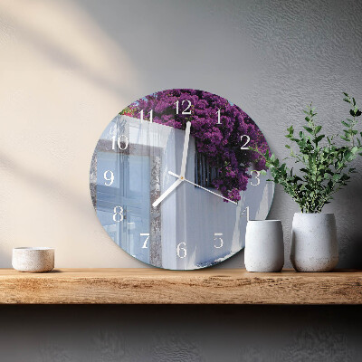 Orologio rotondo Fiori per la casa