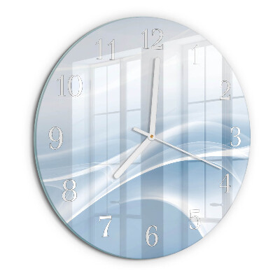 Orologio rotondo Linee astratte