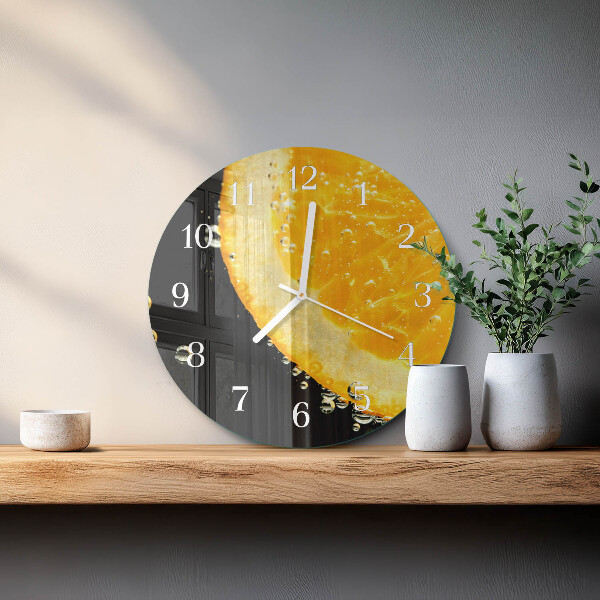 Orologio rotondo Citrico
