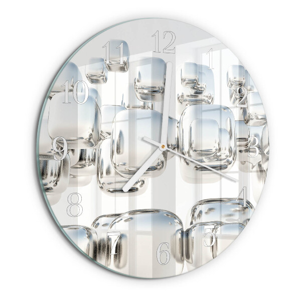 Orologio rotondo cubo 3D
