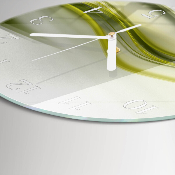 Orologio rotondo Linee astratte