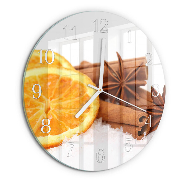 Orologio rotondo Limone e vaniglia