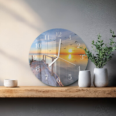 Orologio rotondo Molo