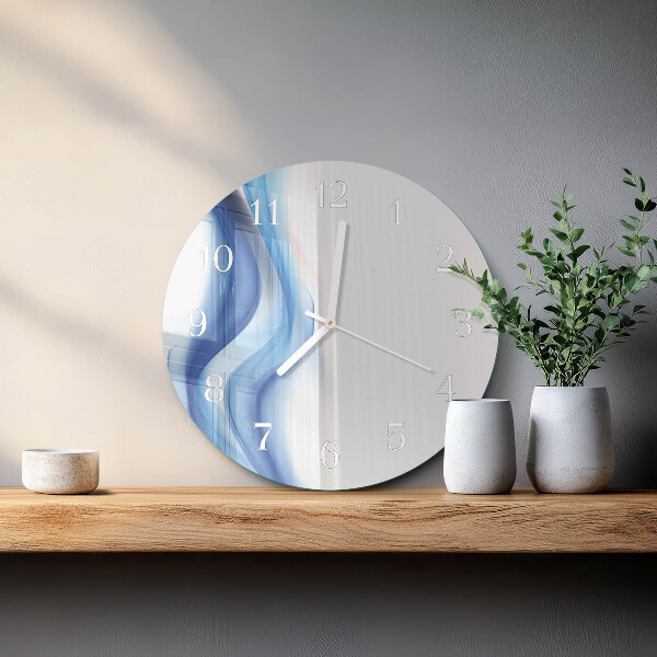 Orologio rotondo Fumo astratto