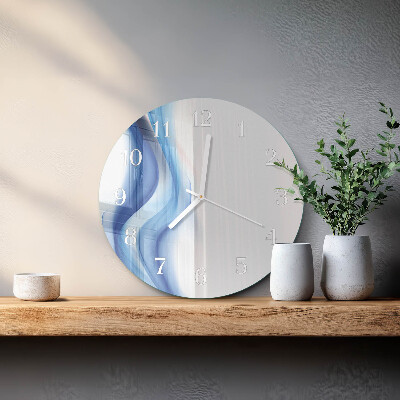 Orologio rotondo Fumo astratto