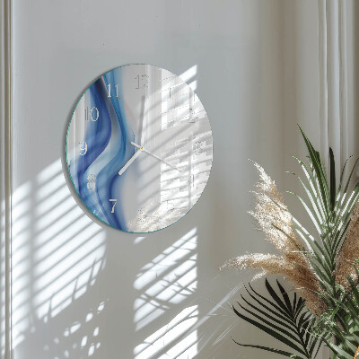 Orologio rotondo Fumo astratto