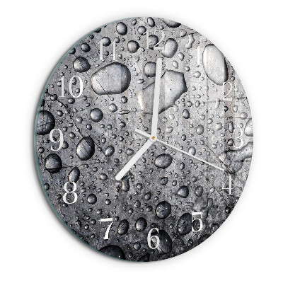 Orologio rotondo Gocce