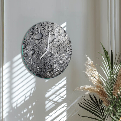 Orologio rotondo Gocce