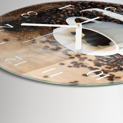 Orologio rotondo Tazza di caffè