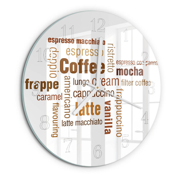 Orologio rotondo Caffè
