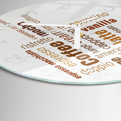 Orologio rotondo Caffè