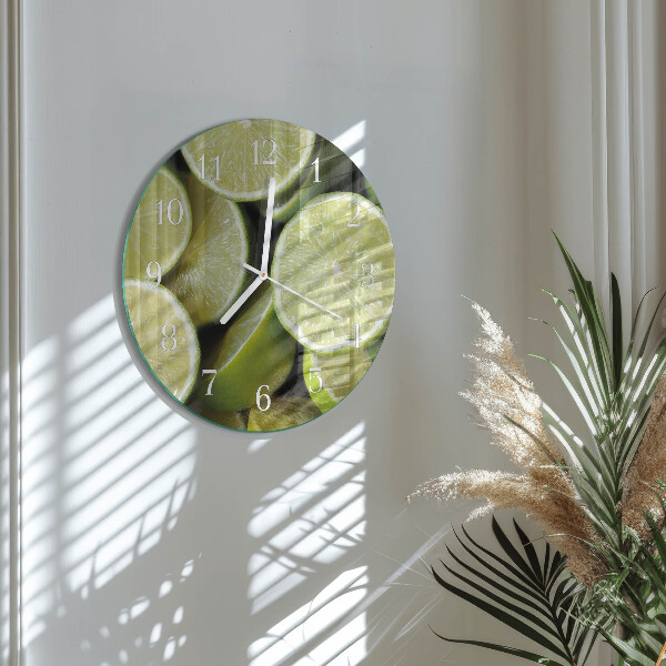 Orologio rotondo Carbonato di calcio