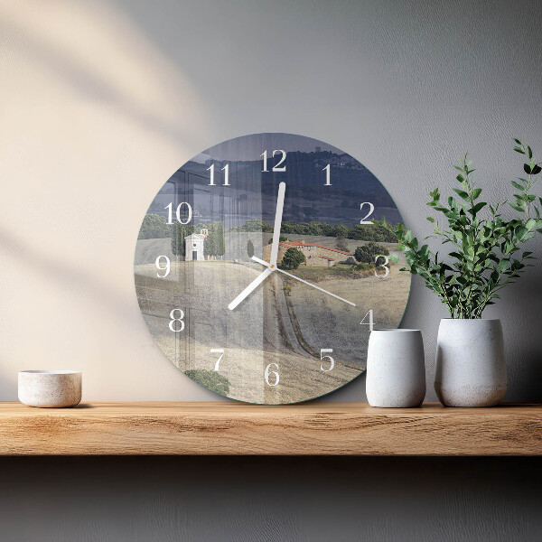 Orologio rotondo Paesaggio