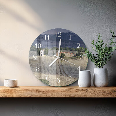 Orologio rotondo Paesaggio