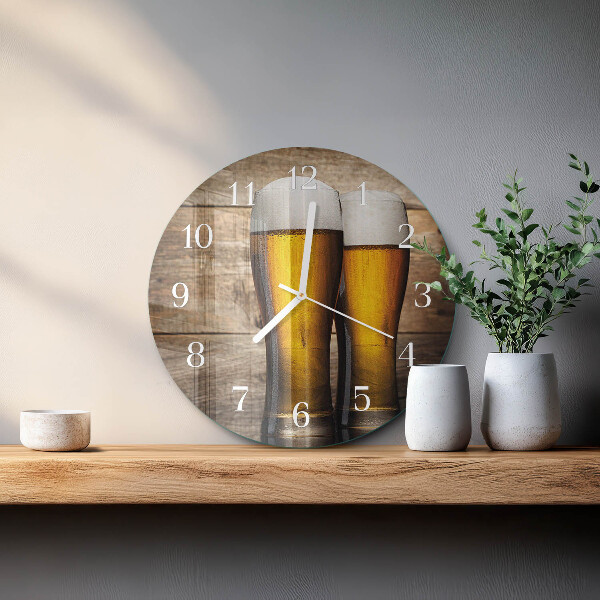 Orologio rotondo Birra