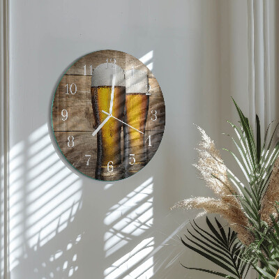 Orologio rotondo Birra