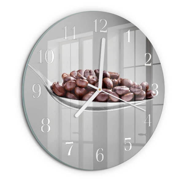 Orologio rotondo Un cucchiaio di caffè