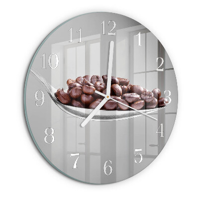 Orologio rotondo Un cucchiaio di caffè