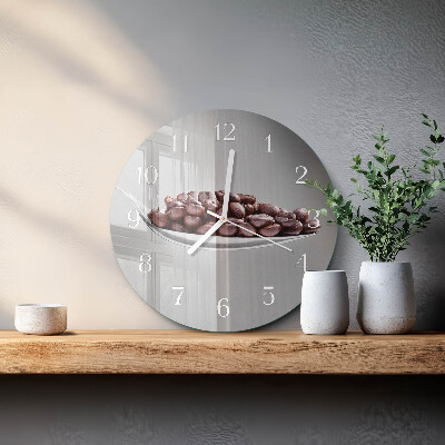 Orologio rotondo Un cucchiaio di caffè