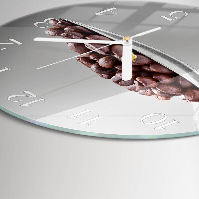 Orologio rotondo Un cucchiaio di caffè