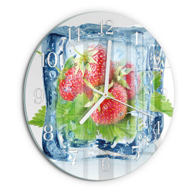 Orologio rotondo Gelato alla fragola