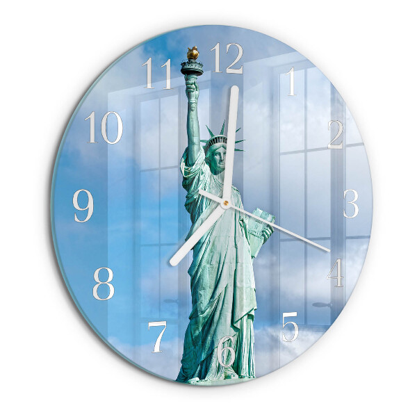 Orologio rotondo Statua della Libertà
