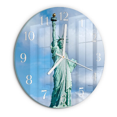 Orologio rotondo Statua della Libertà