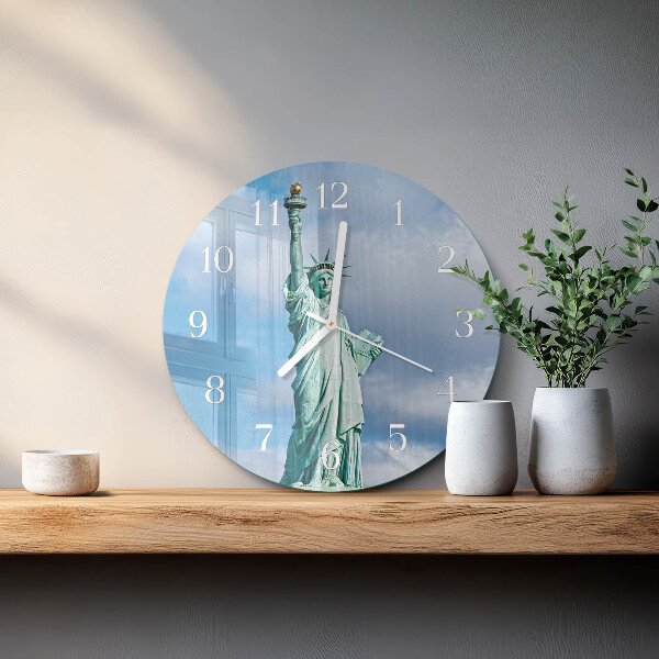 Orologio rotondo Statua della Libertà