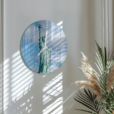 Orologio rotondo Statua della Libertà