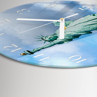 Orologio rotondo Statua della Libertà
