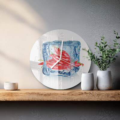 Orologio rotondo Chili con gelato
