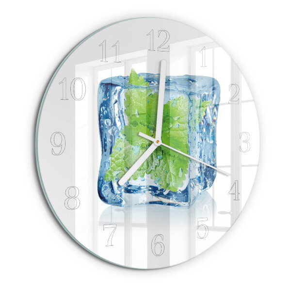 Orologio rotondo Menta ghiacciata