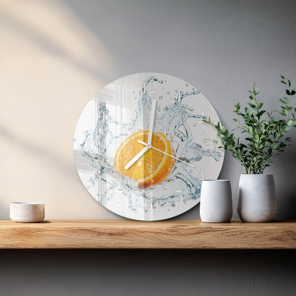 Orologio rotondo Acqua