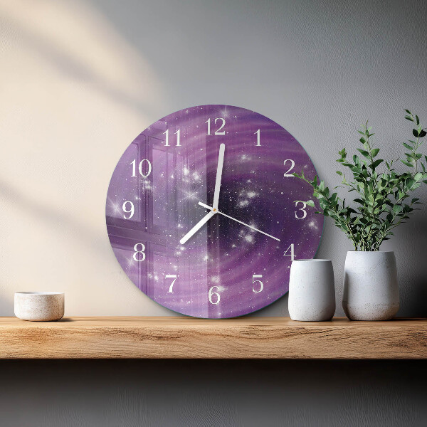 Orologio rotondo Astrazione